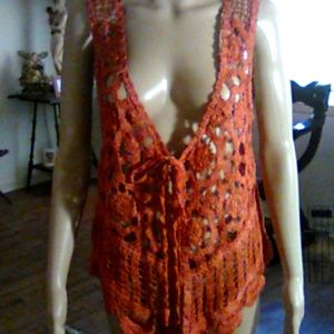 Pretty angel crochet cardigan